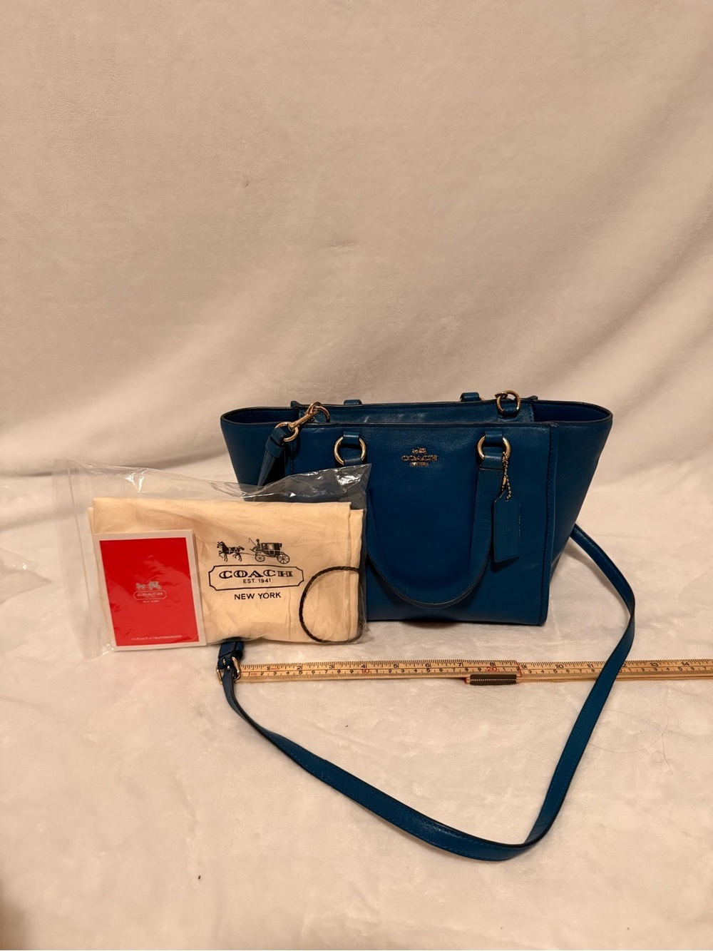 Coach Crosby Mini Carryall in Smooth Leather